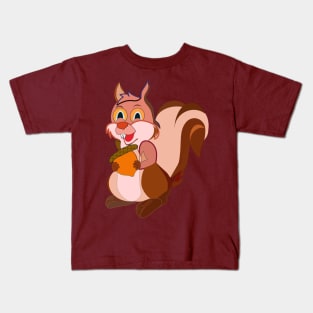 Christmas squirrel Kids T-Shirt